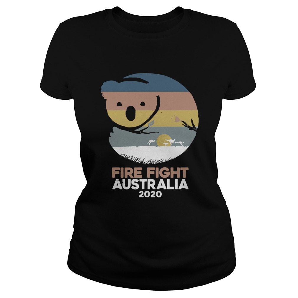 Michael Bubl Vintage Koala Fire Fight Australia 2020 Classic Ladies