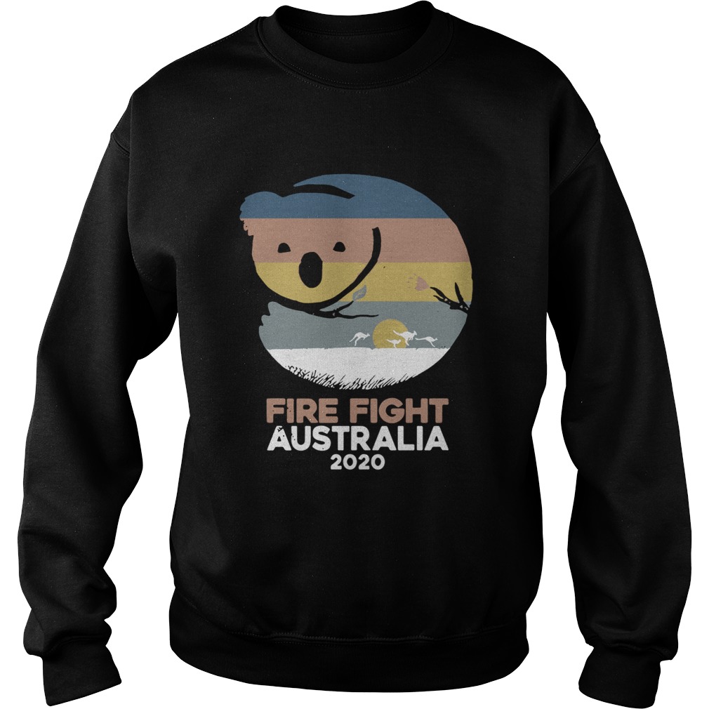 Michael Bubl Vintage Koala Fire Fight Australia 2020 Sweatshirt