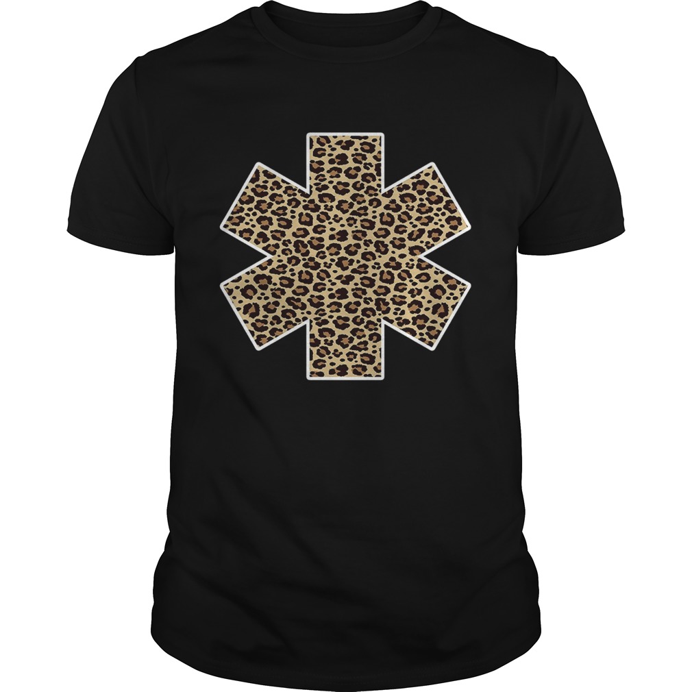 Nurse Medical Emergency Leopard shirt