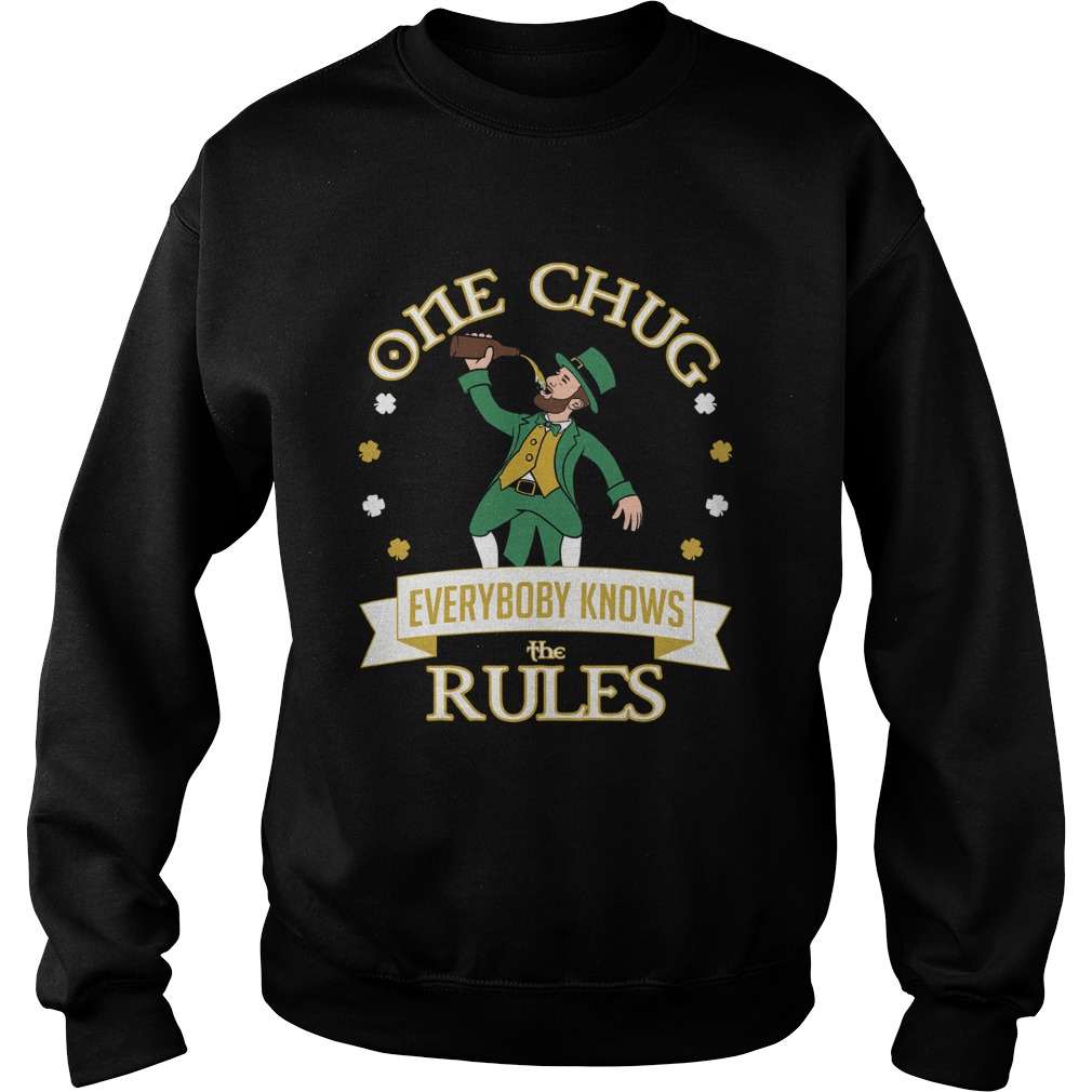 One Chug Leprechaun 2020 Sweatshirt