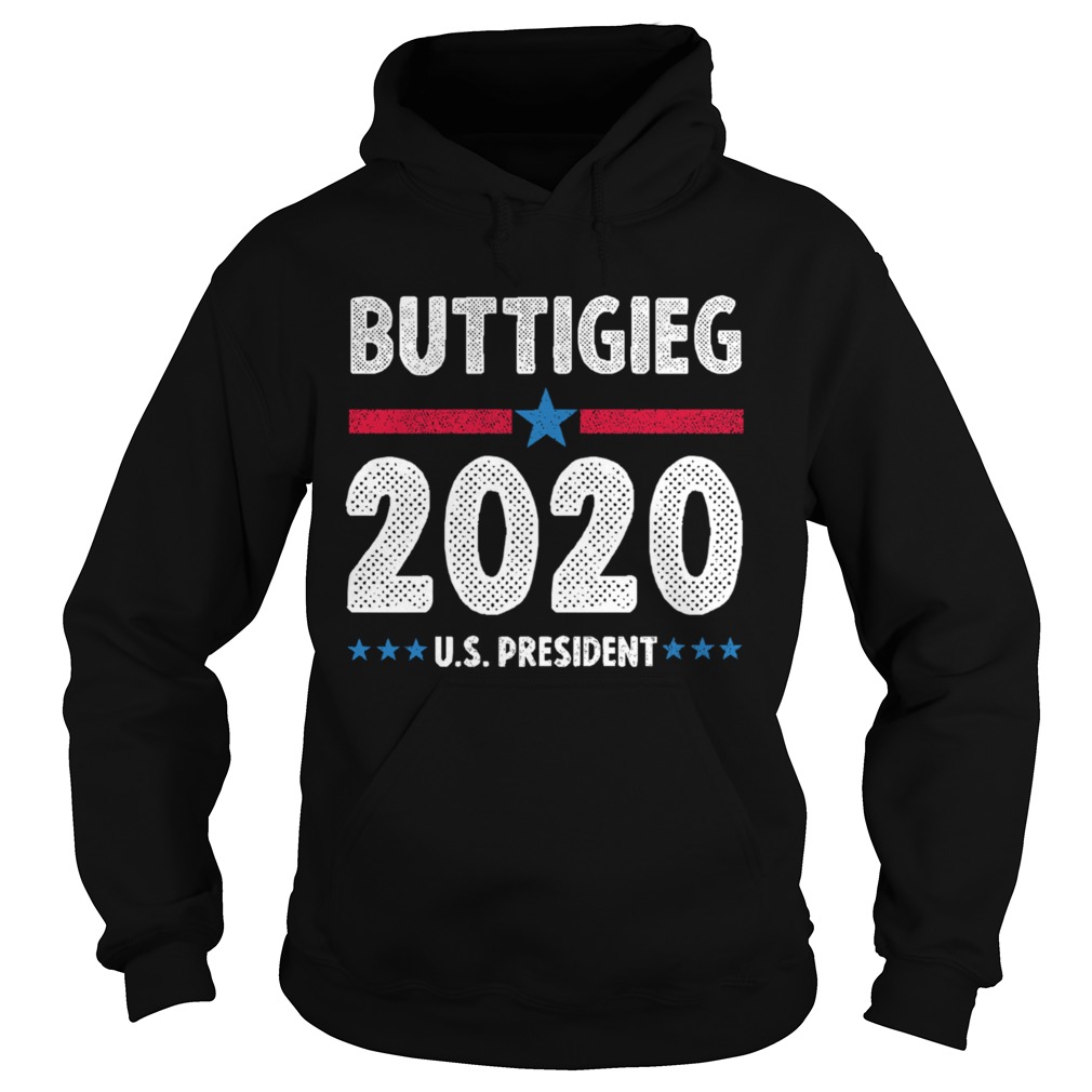 Pete Buttigieg 2020 for President Campaign USA Flag Hoodie