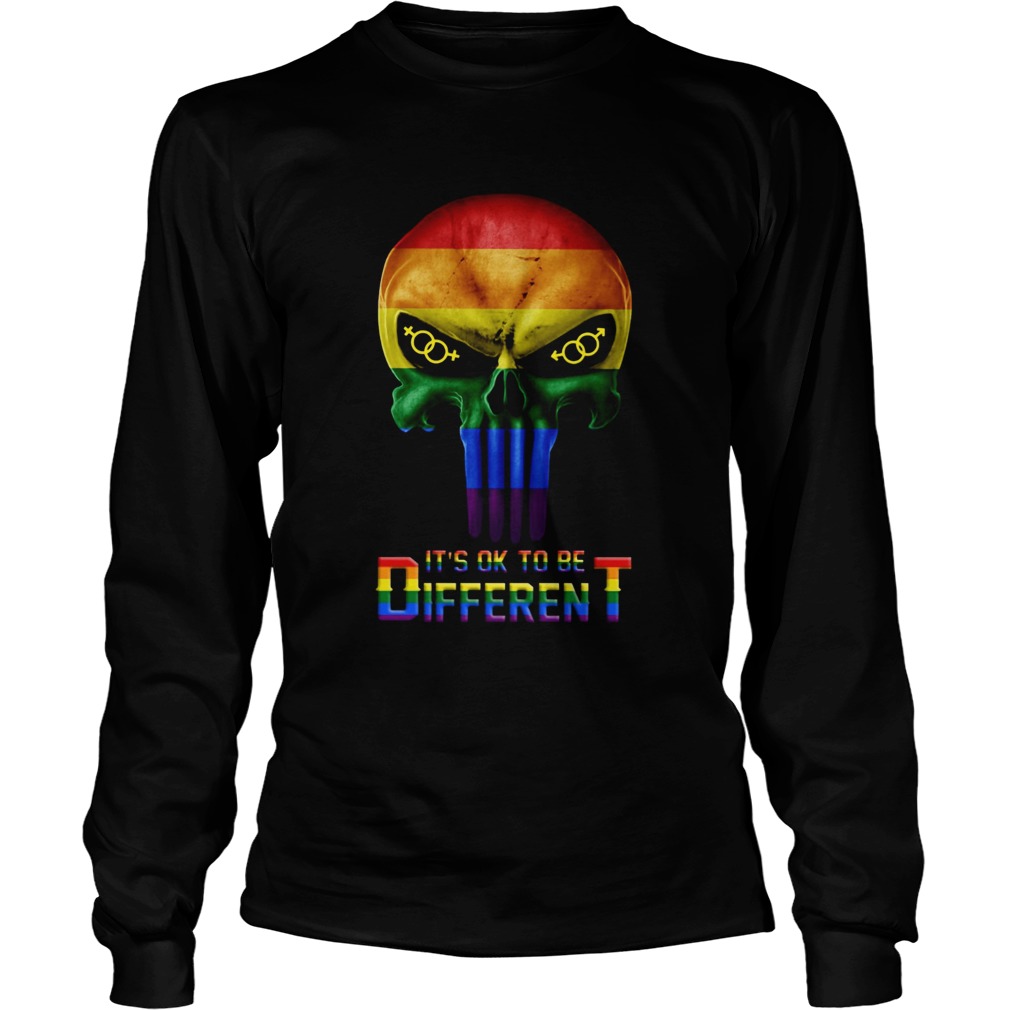 Punisher LGBT Its like to be different LongSleeve