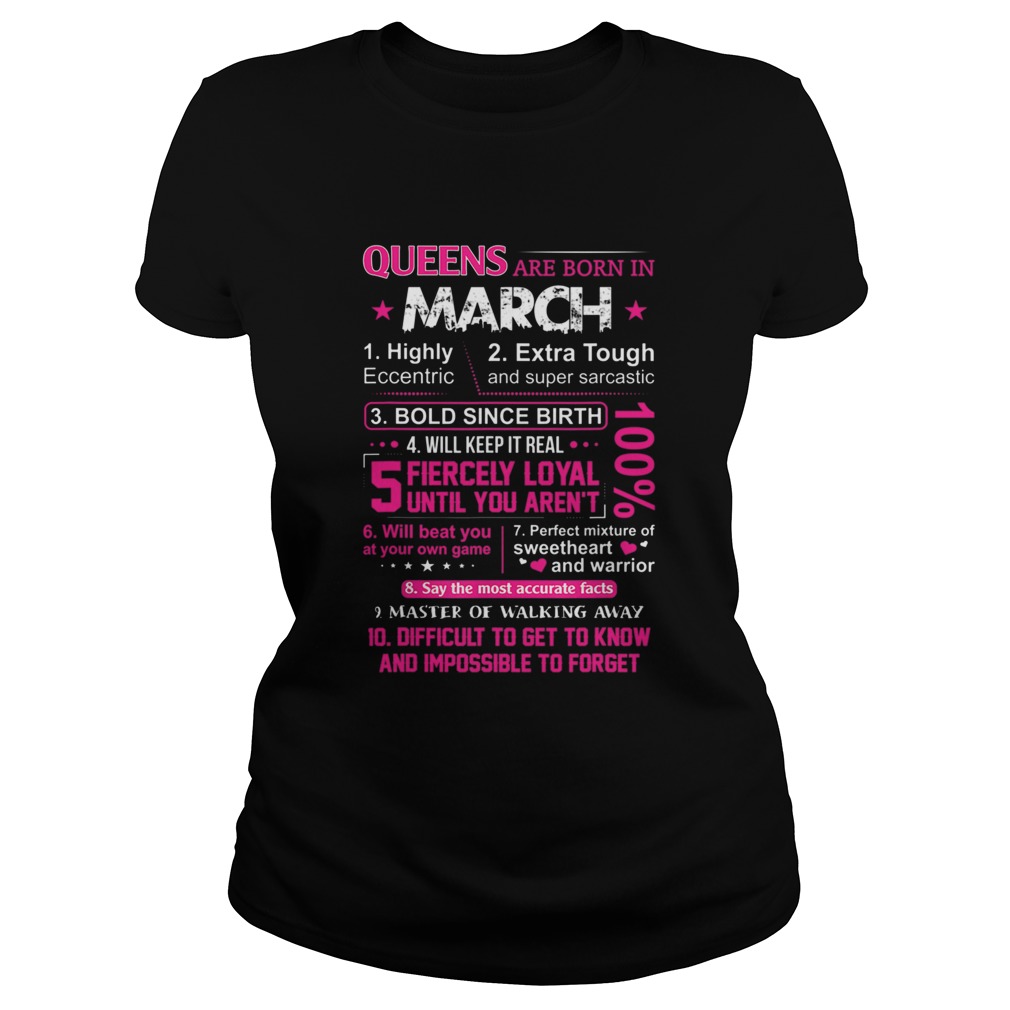 Queens Are Born In March 10 Reasons Classic Ladies