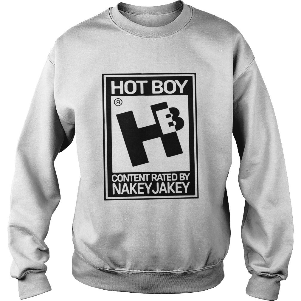 Rated HB For Hot Boy Sweatshirt