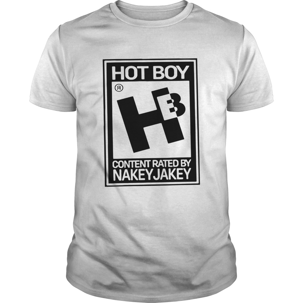 Rated HB For Hot Boy shirt
