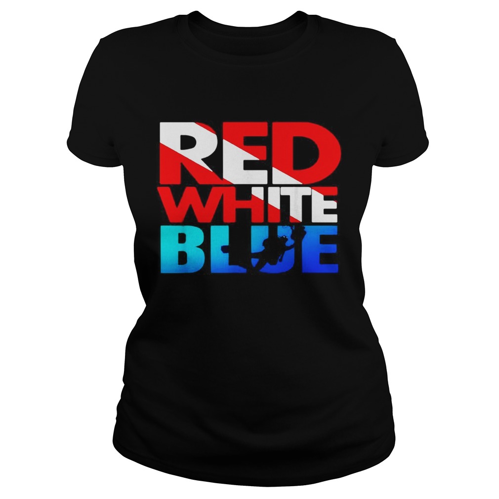 Red white blue Classic Ladies