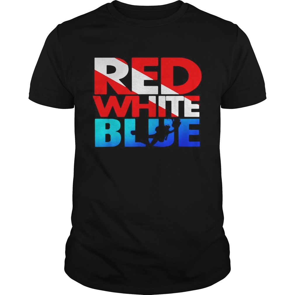 Red white blue shirt