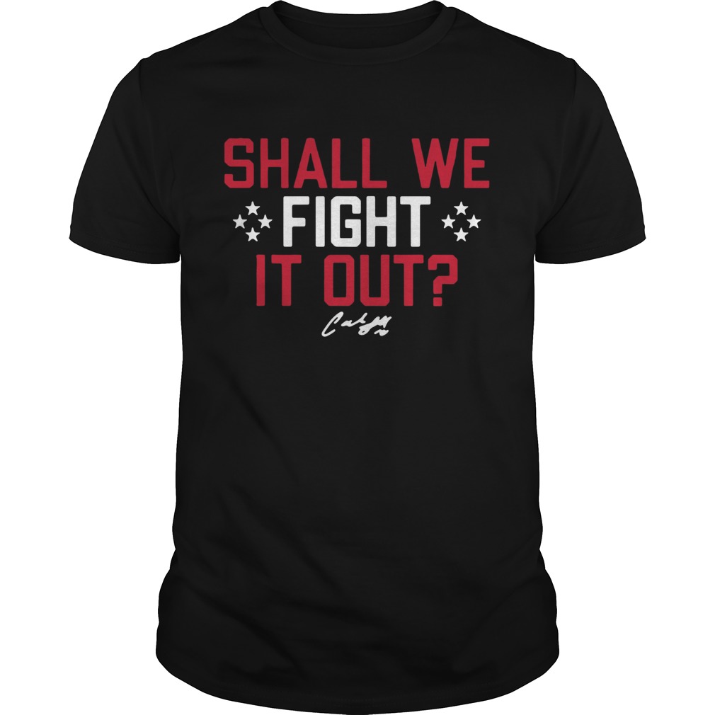 Shall We Fight it Out USWNTPA shirt