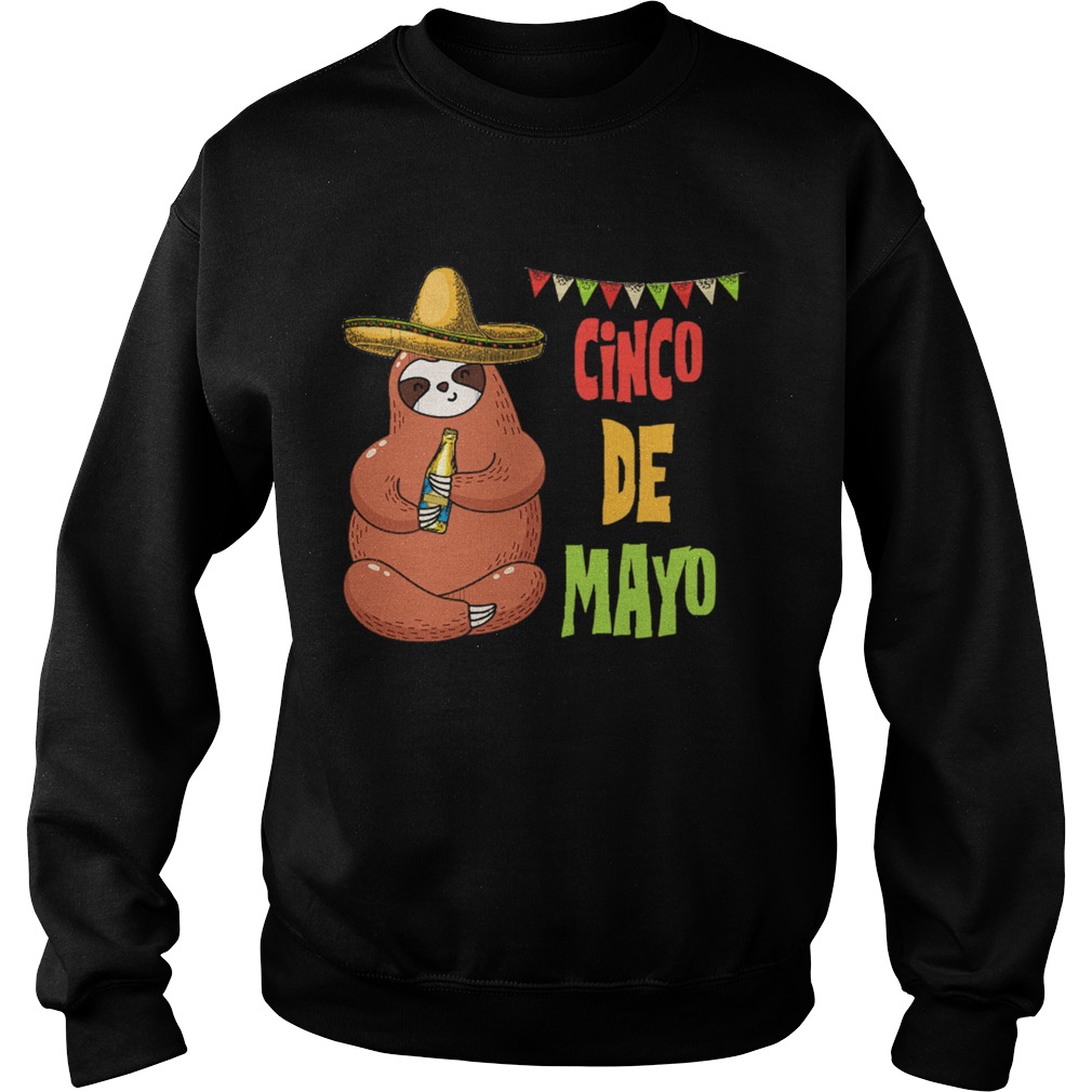 Sloth Cinco de Mayo Sweatshirt