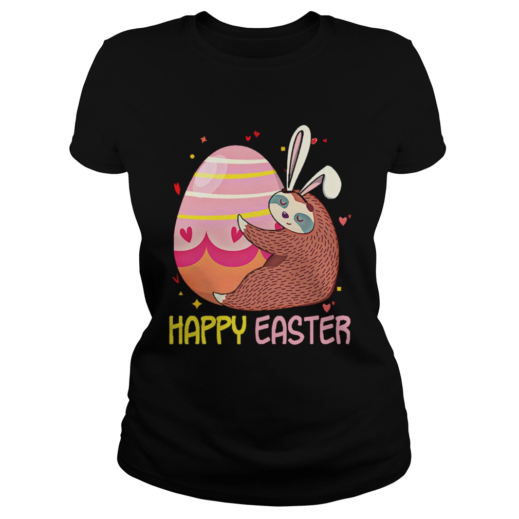 Sloth Easter Egg Happy Classic Ladies