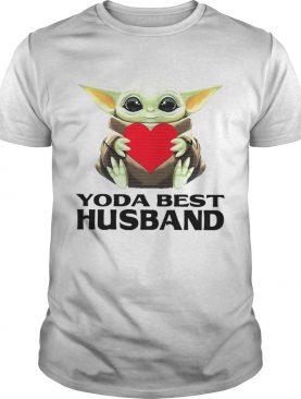 Star Wars Baby Yoda Hug Heart Best Husband shirt