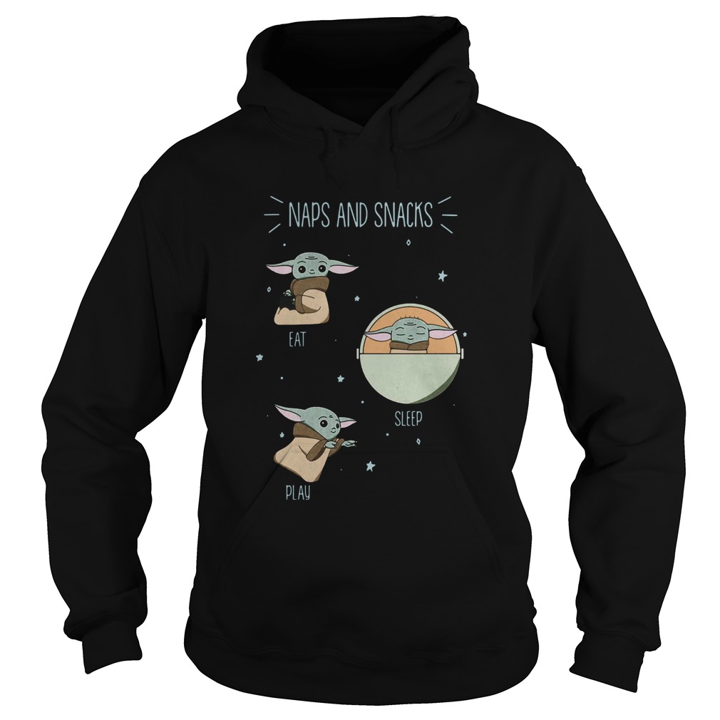 Star Wars The Mandalorian The Child Naps And Snacks Hoodie