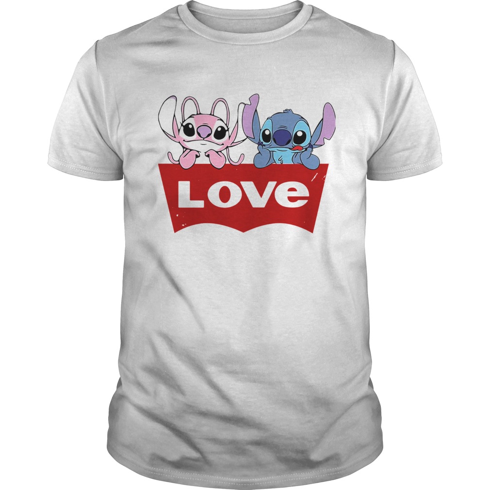 Stitch And Angel Love shirt