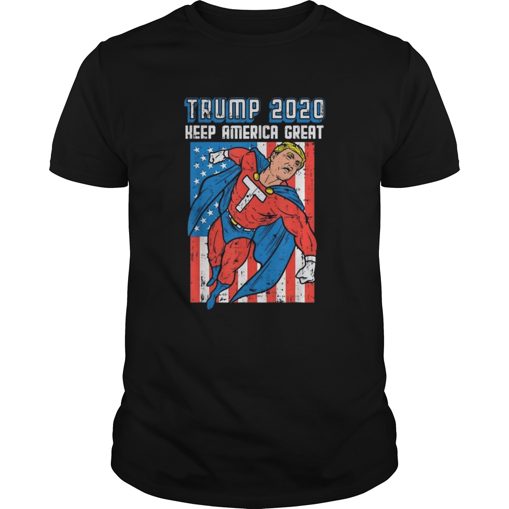 Superhero Donald Trump 2020 Keep America Great shirt