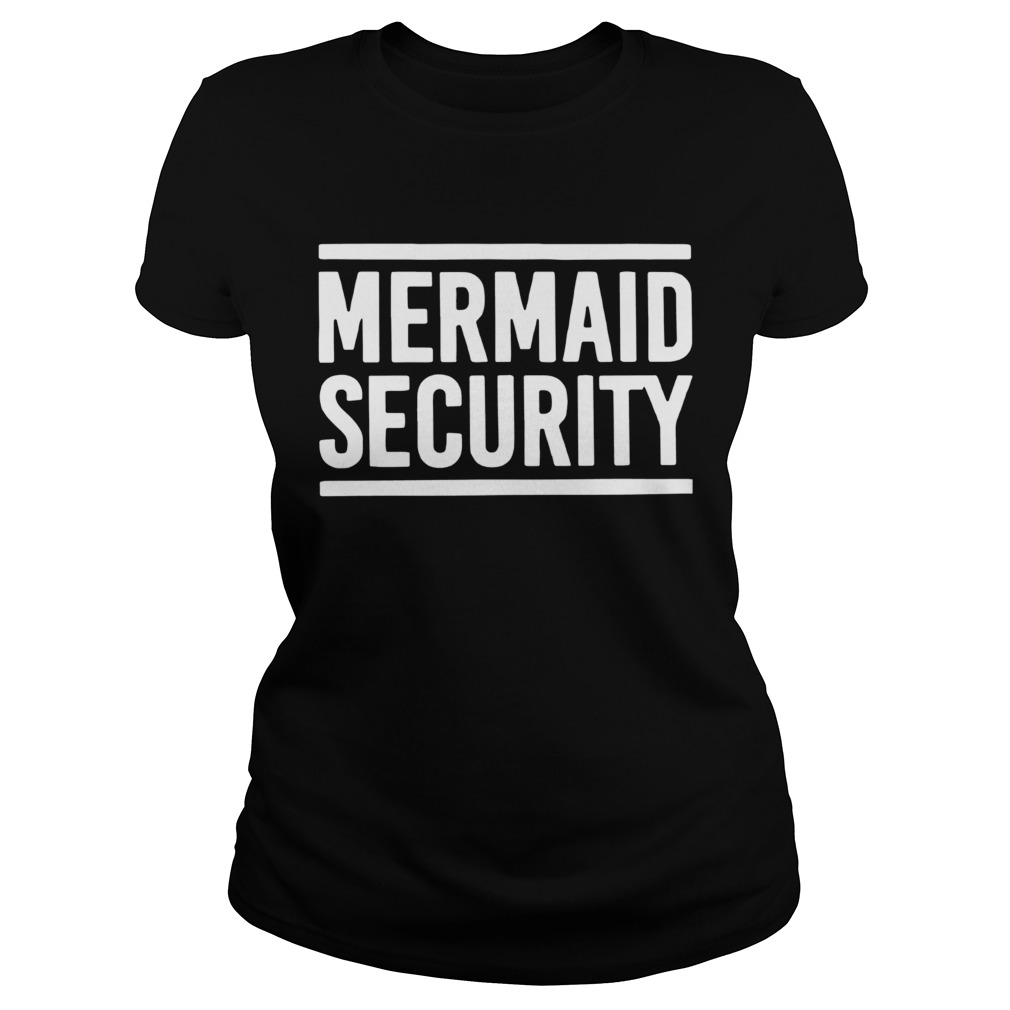 Swimming Lessons Mermaid Security Classic Ladies