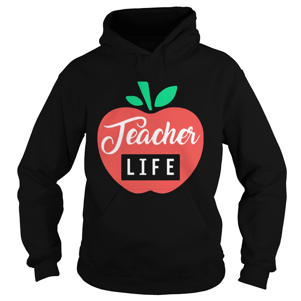 Teacher Pencil Shirt Teacher Life Apple Hoodie