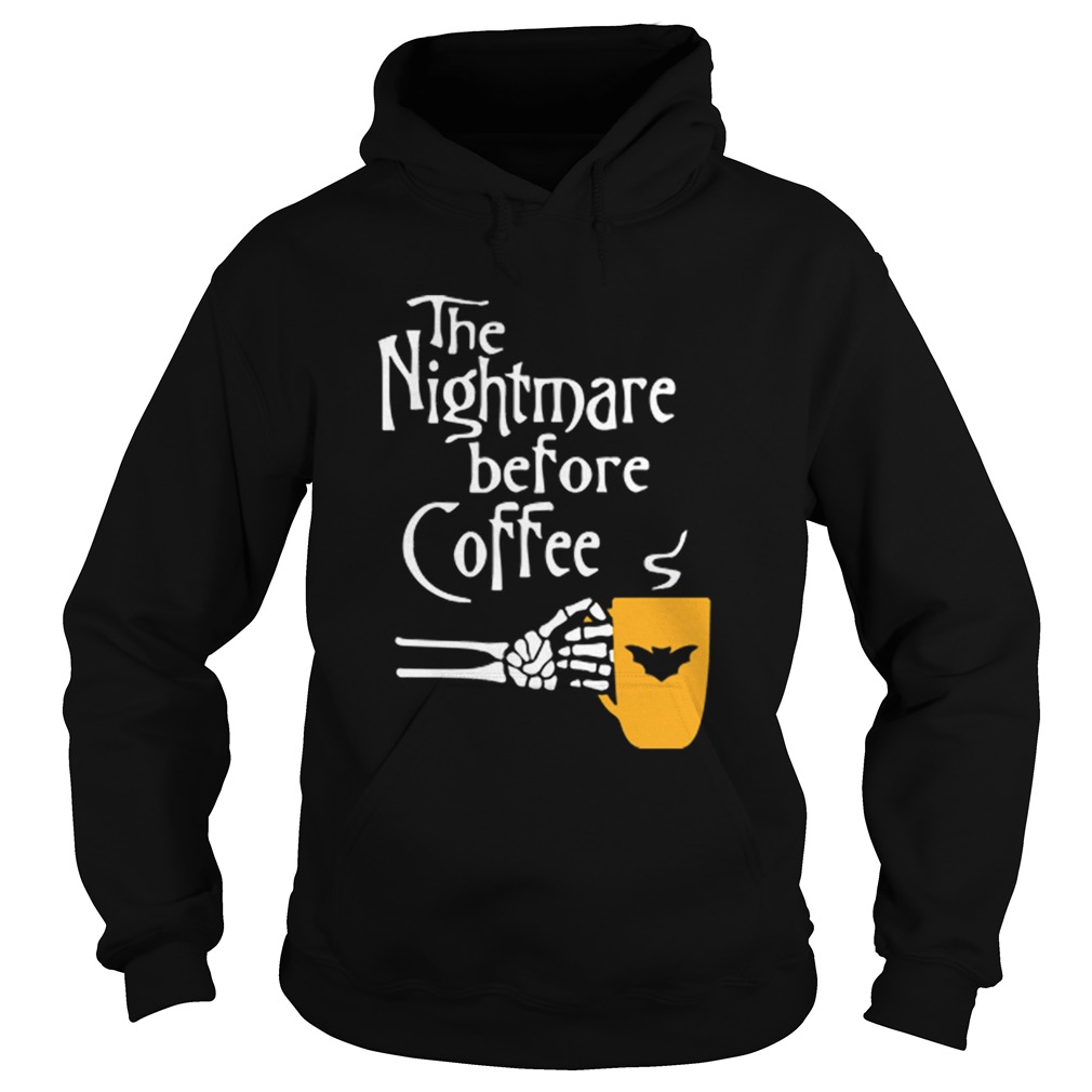 The Nightmare Before Coffee Skeleton Hand Hoodie