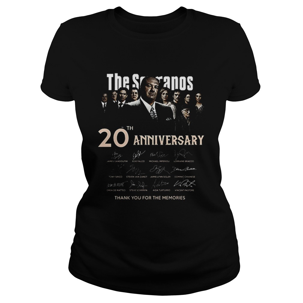 The Sopranos 20th anniversary signed thank you for the memories Classic Ladies