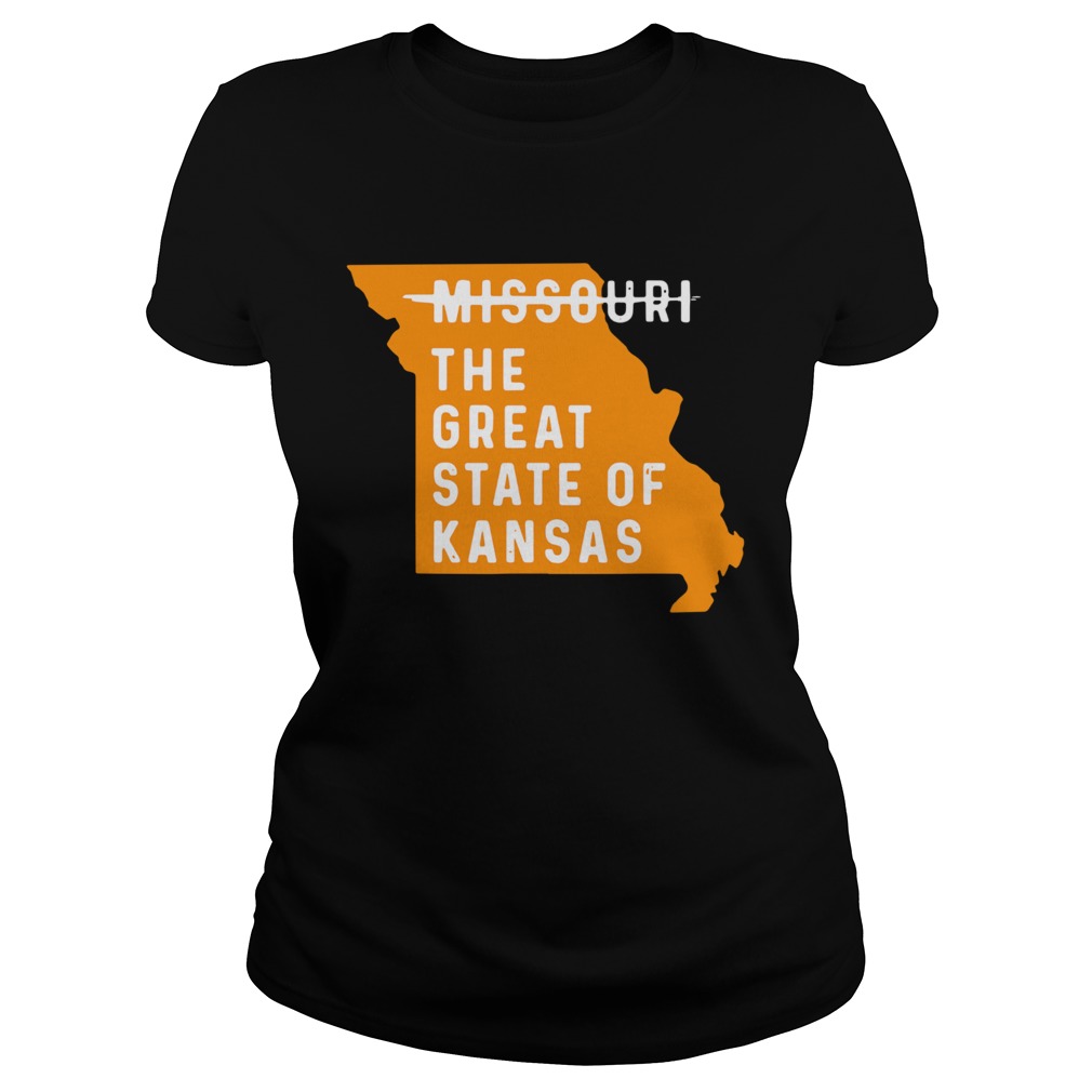 The great State of Kansas Shirt Missouri State 2020 Classic Ladies