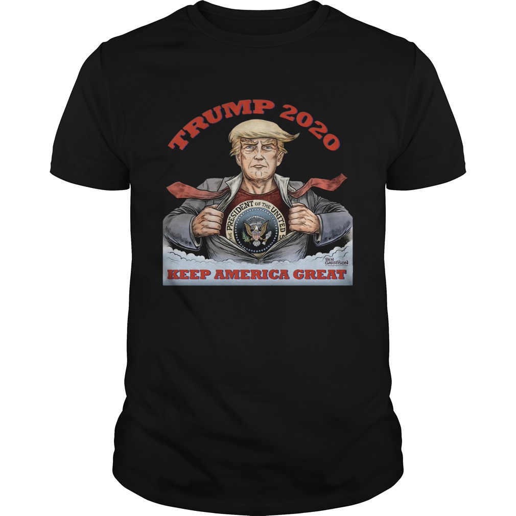 Trump 2020 Cartoon Keep America Great shirt