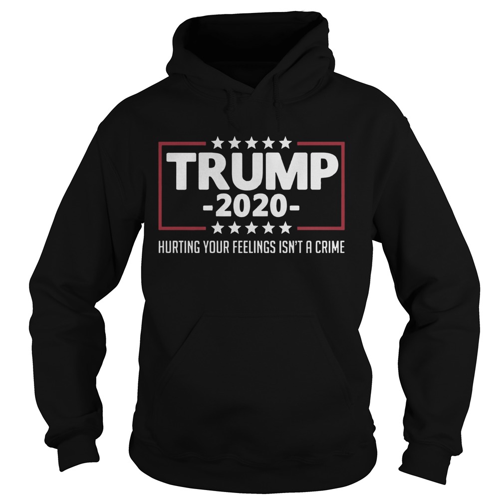 Trump 2020 Hurting Your Feelings Isnt A Crime Hoodie