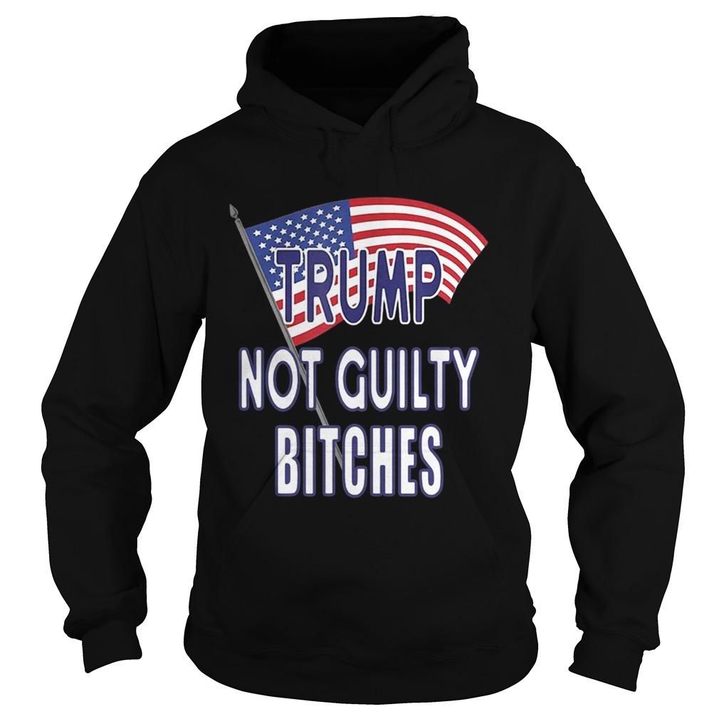 Trump Not Guilty Bitches Hoodie
