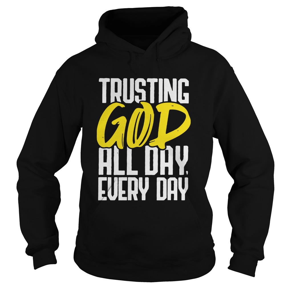 Trusting God Motivational Graphic Hoodie