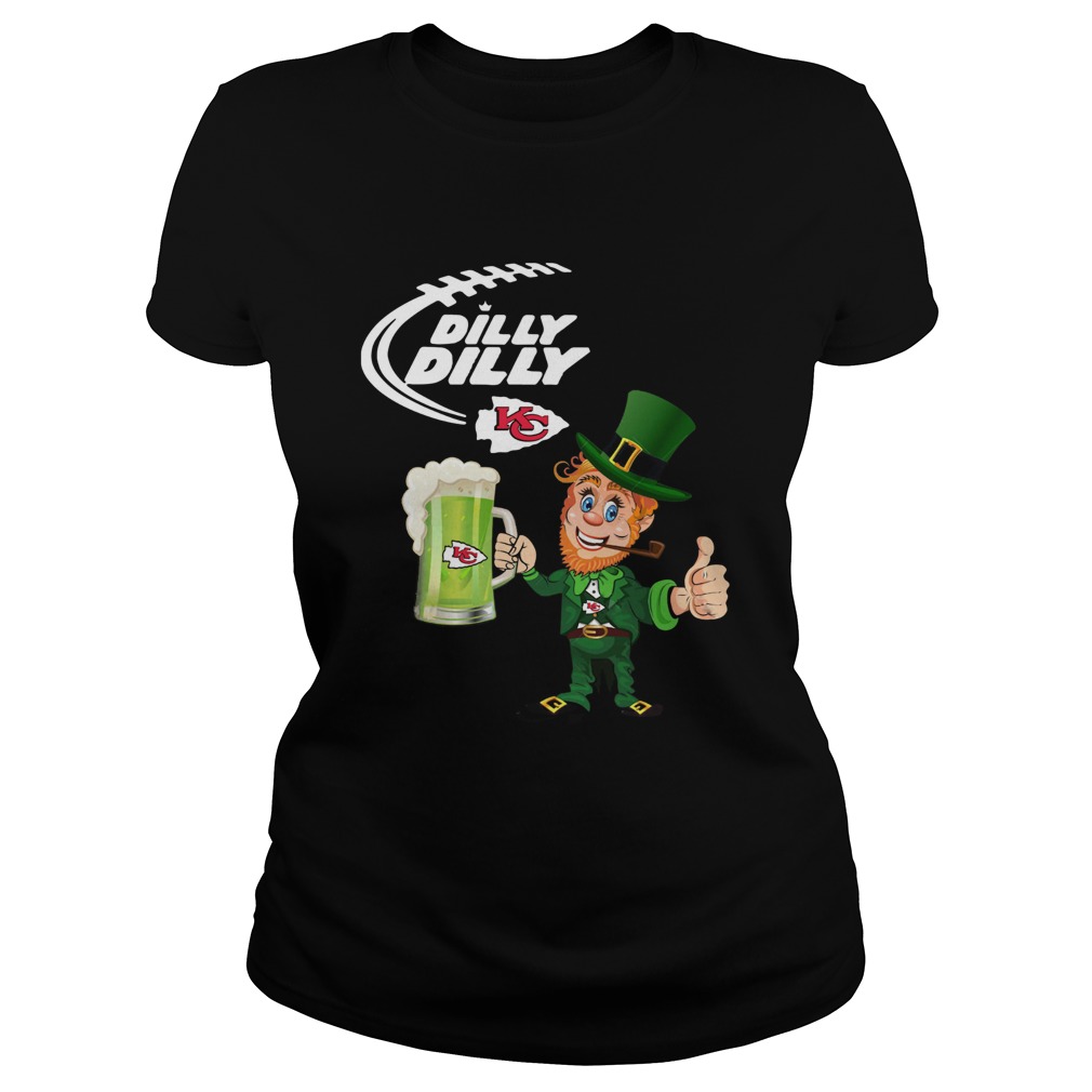 Uncle Sam Dilly Dilly Kansas City Chief St Patricks Day Classic Ladies