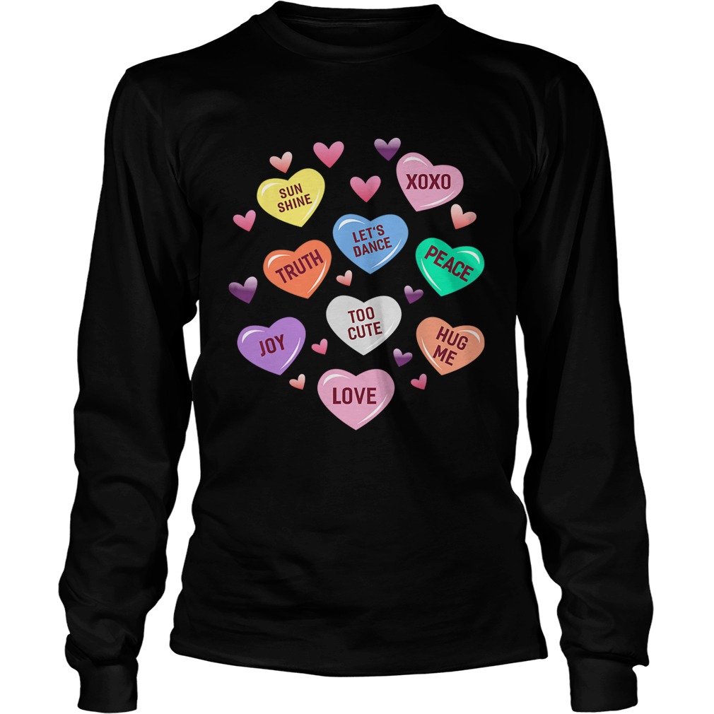 Valentines Day Heart Candy LongSleeve