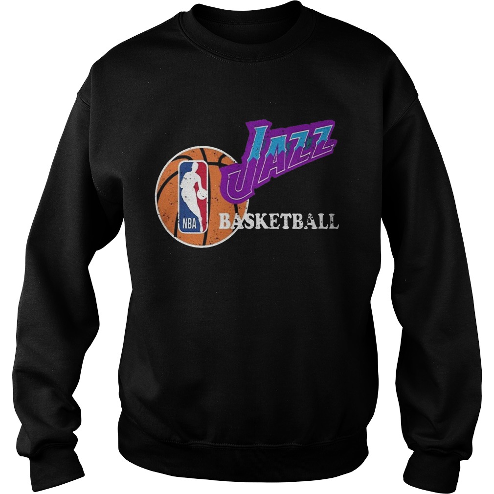Vintage Jazz Basketball Nba Sweatshirt