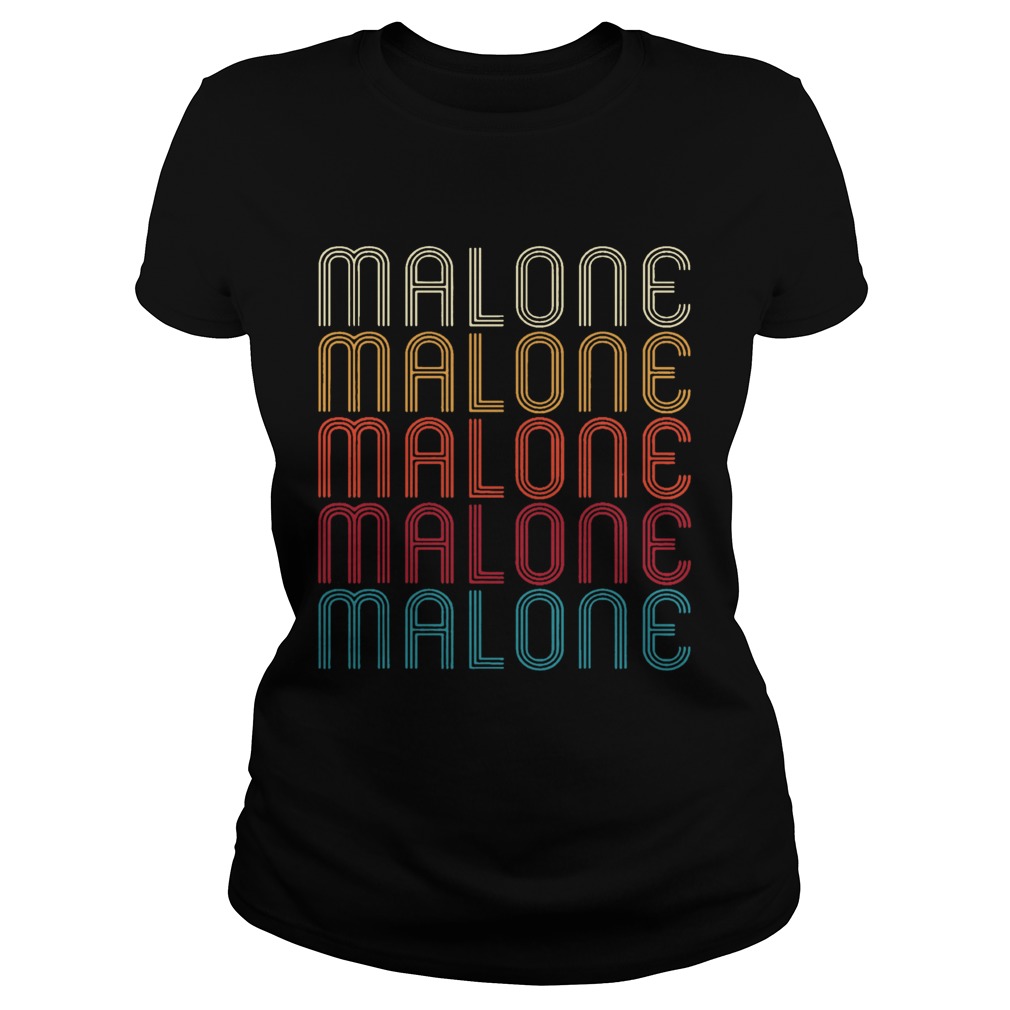 Vintage Style Name Gift Malone Classic Ladies