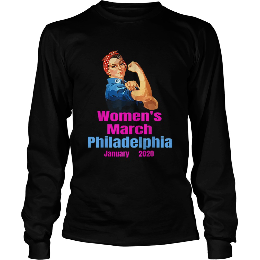 Womens March 2020 Philadelphia LongSleeve