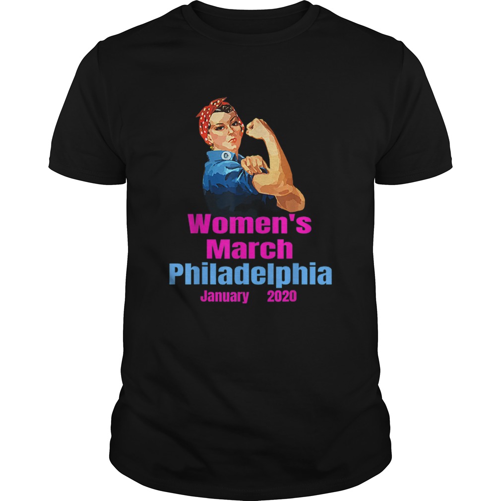 Womens March 2020 Philadelphia shirt