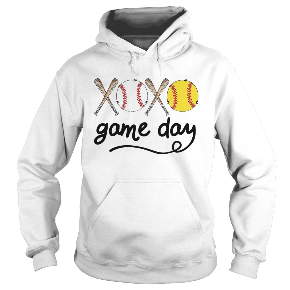 Xoxo Baseball Game Day Hoodie