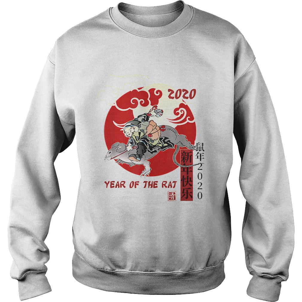 Year Of Rat 2020 Chinese New Year Tattoo Art Sweatshirt
