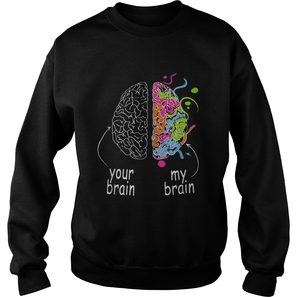 1584077289Neurodiversity brain Dyslexia ADHD Autism Epilepsy Sweatshirt