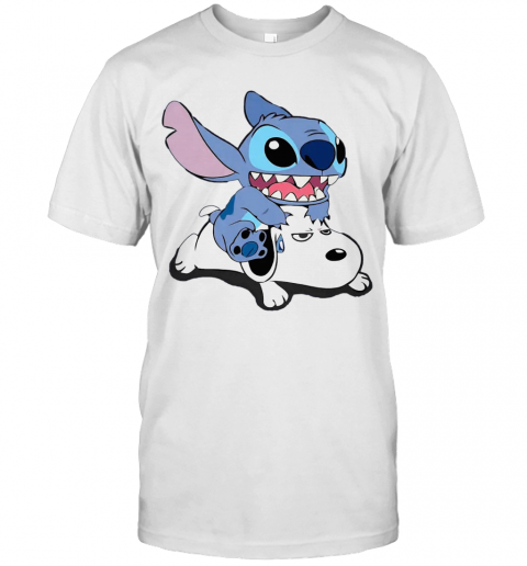 A Friend For Life Stitch And Snoopy T-Shirt