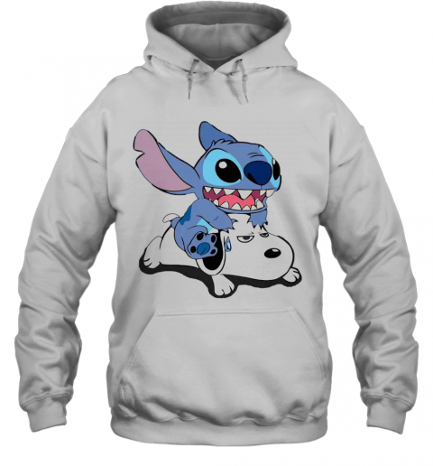 A Friend For Life Stitch And Snoopy T-Shirt Unisex Hoodie