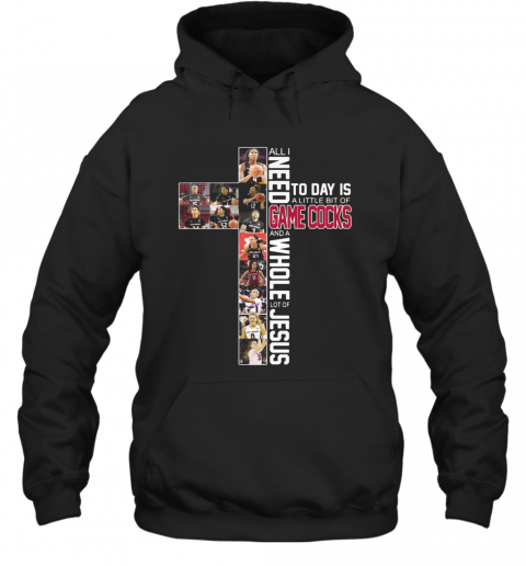 All I Need Today Is A Little Bit Of Gamecocks And A Whole Lot Of Jesus T-Shirt Unisex Hoodie