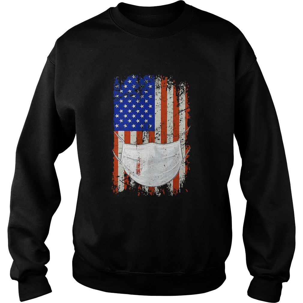 American flag Quarantined Sweatshirt