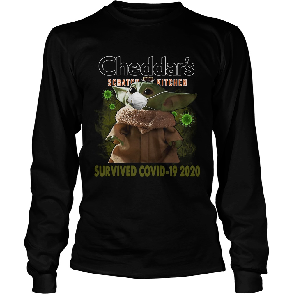Baby Yoda Cheddars Scratch Kitchen Survived Covid 19 2020 Long Sleeve
