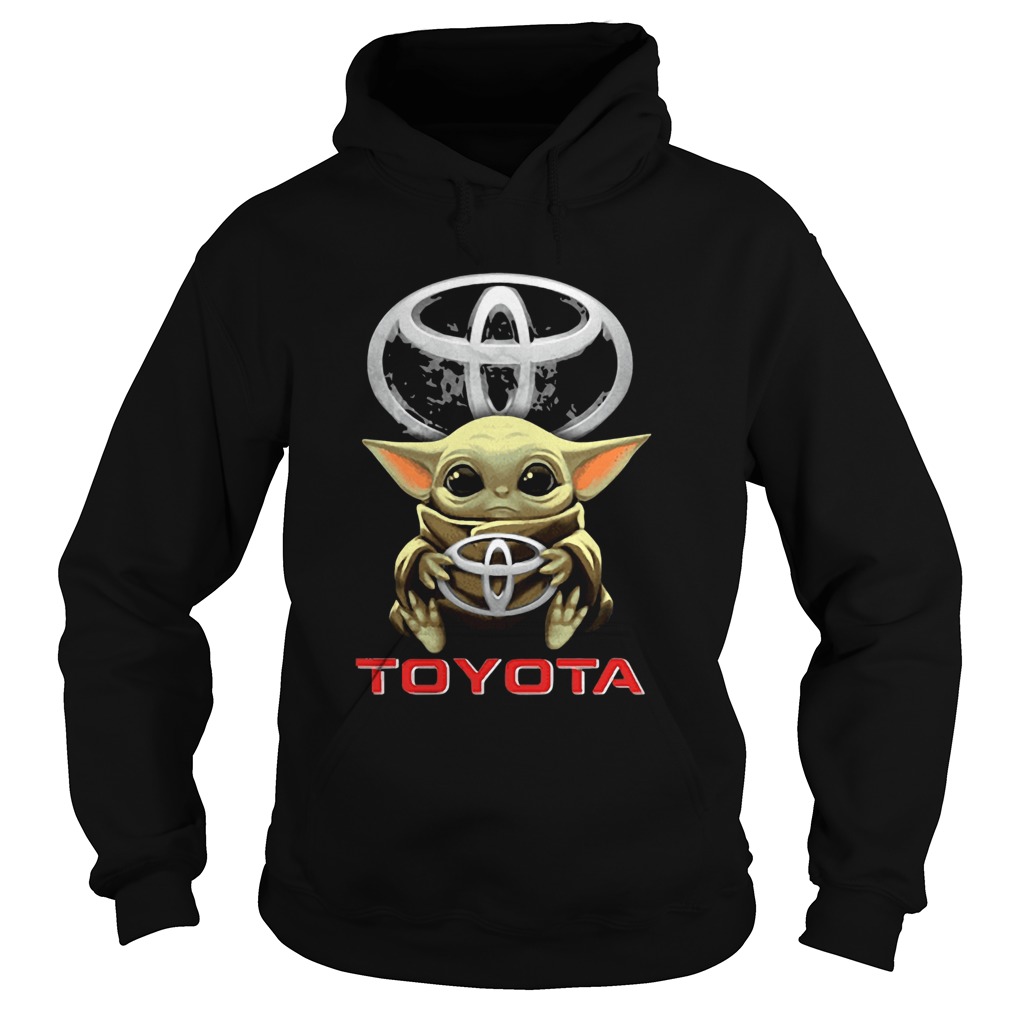 Baby Yoda Hug Toyota Hoodie
