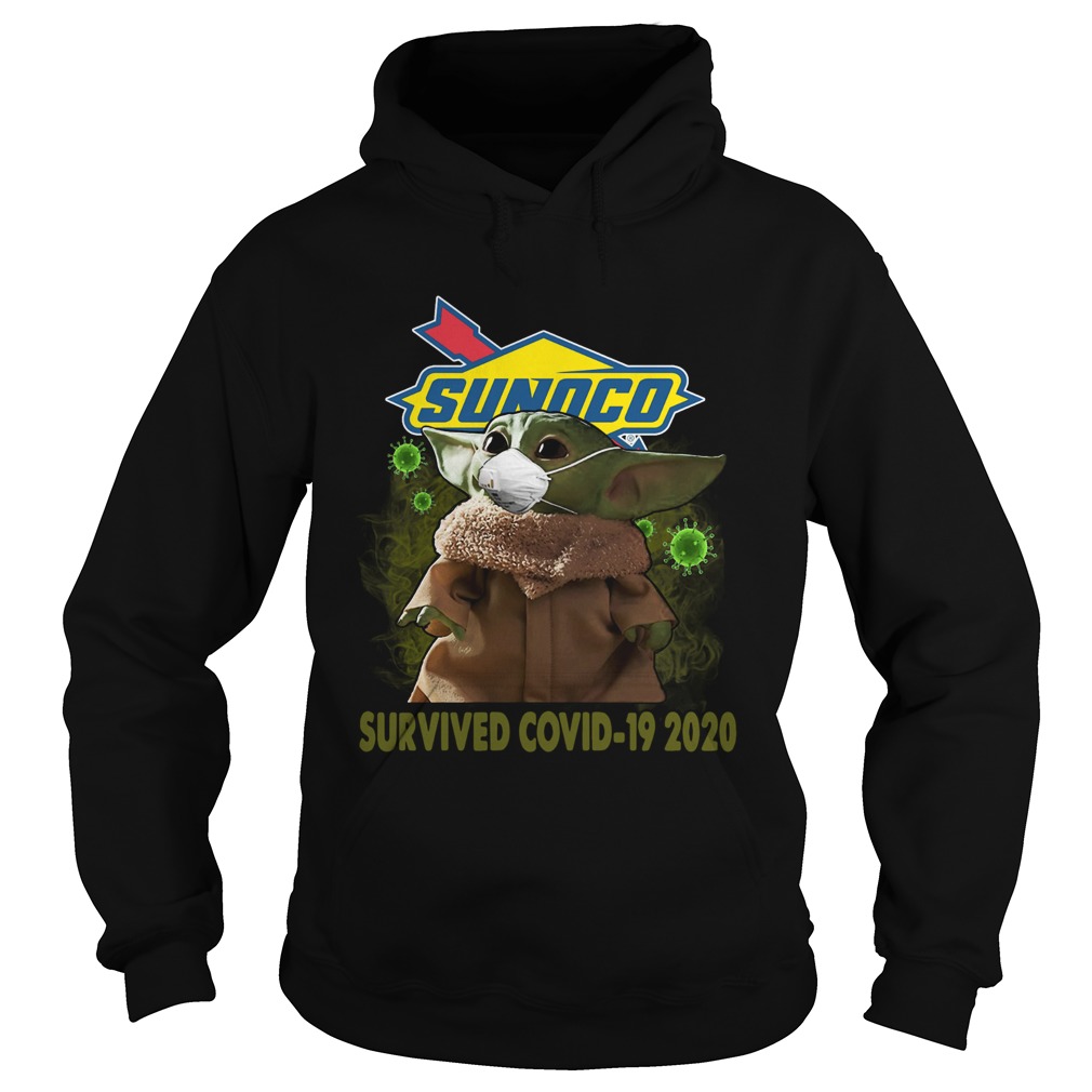 Baby Yoda Sunoco Survived Covid 19 2020 Hoodie