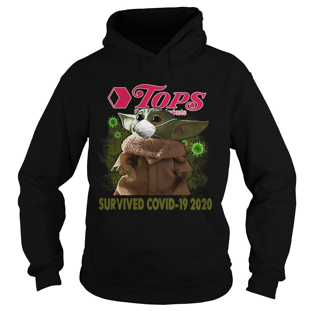 Baby Yoda Tops Friendly Markets Survived Covid 19 2020 Hoodie