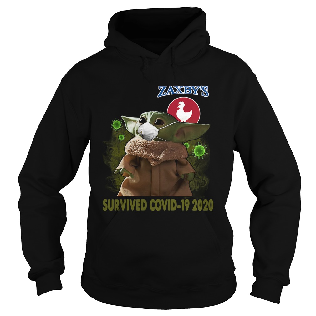 Baby Yoda Zaxbys Survived Covid 19 2020 Hoodie