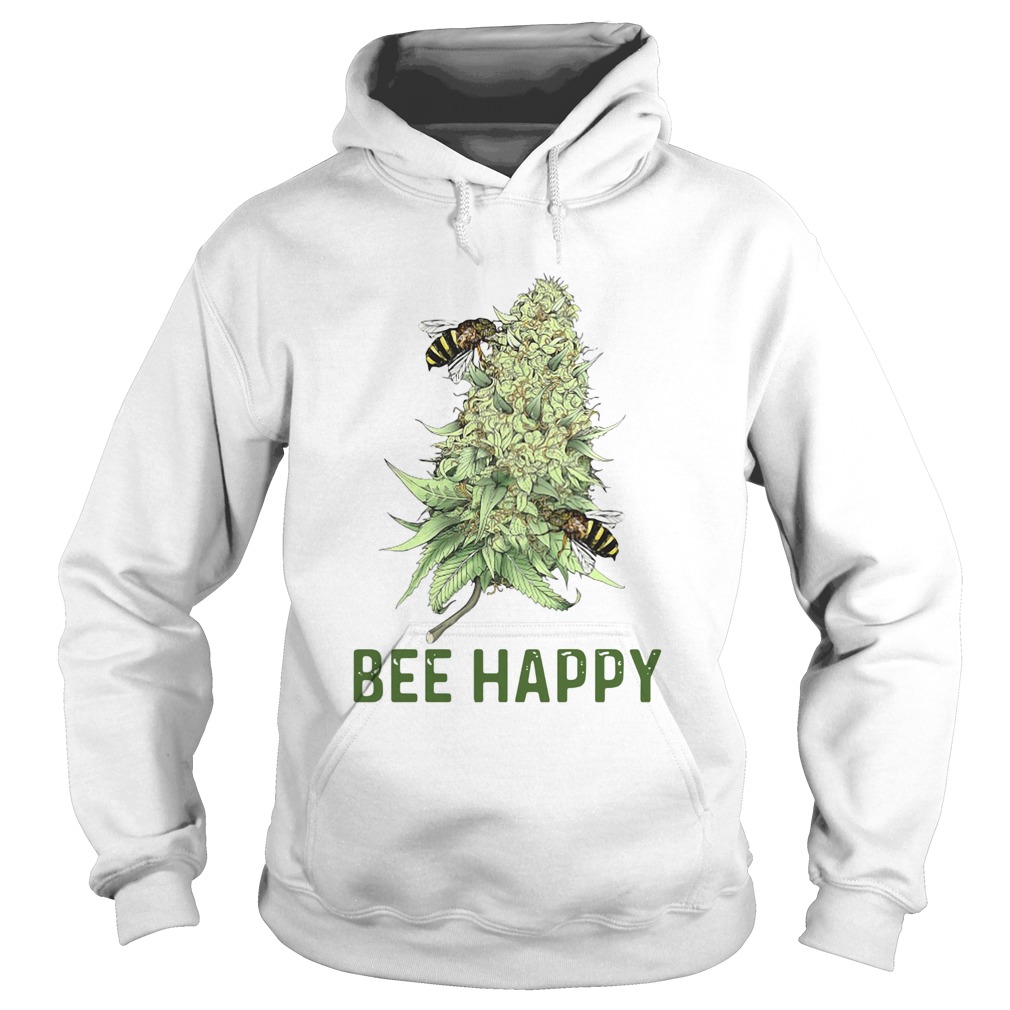 Bee Happy Cannabis Hoodie