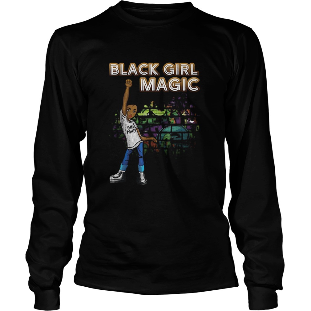 Black Girl Magic I Am Black History Phenomenal Woman Melanin Long Sleeve