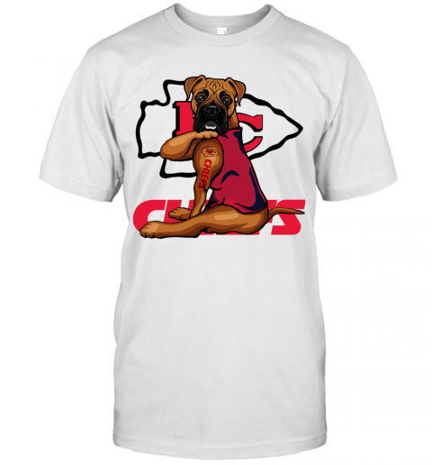 Boxer Tattoo Kansas City Chiefs T-Shirt