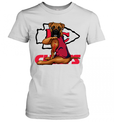 Boxer Tattoo Kansas City Chiefs T-Shirt Classic Women's T-shirt