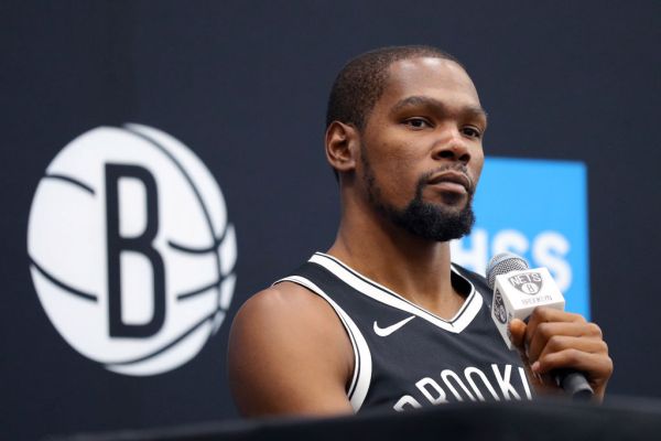 Brooklyn Nets’ Kevin Durant says he has tested positive for coronavirus